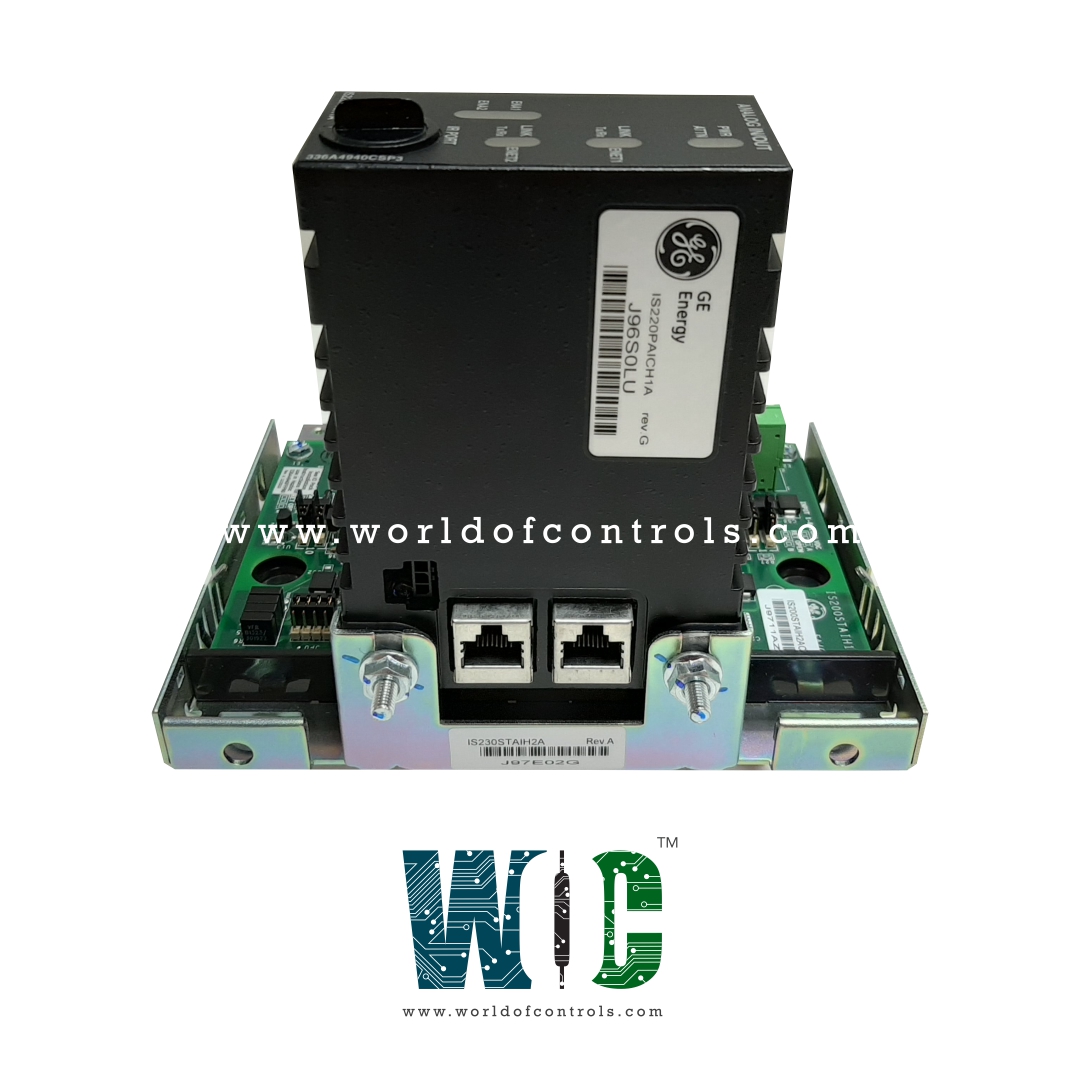 IS230STAIH2A	 - 	ANALOG I/O DIN RAIL MOD.